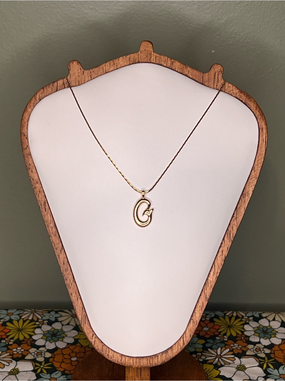 Givenchy Vintage G-Logo Chain Necklace